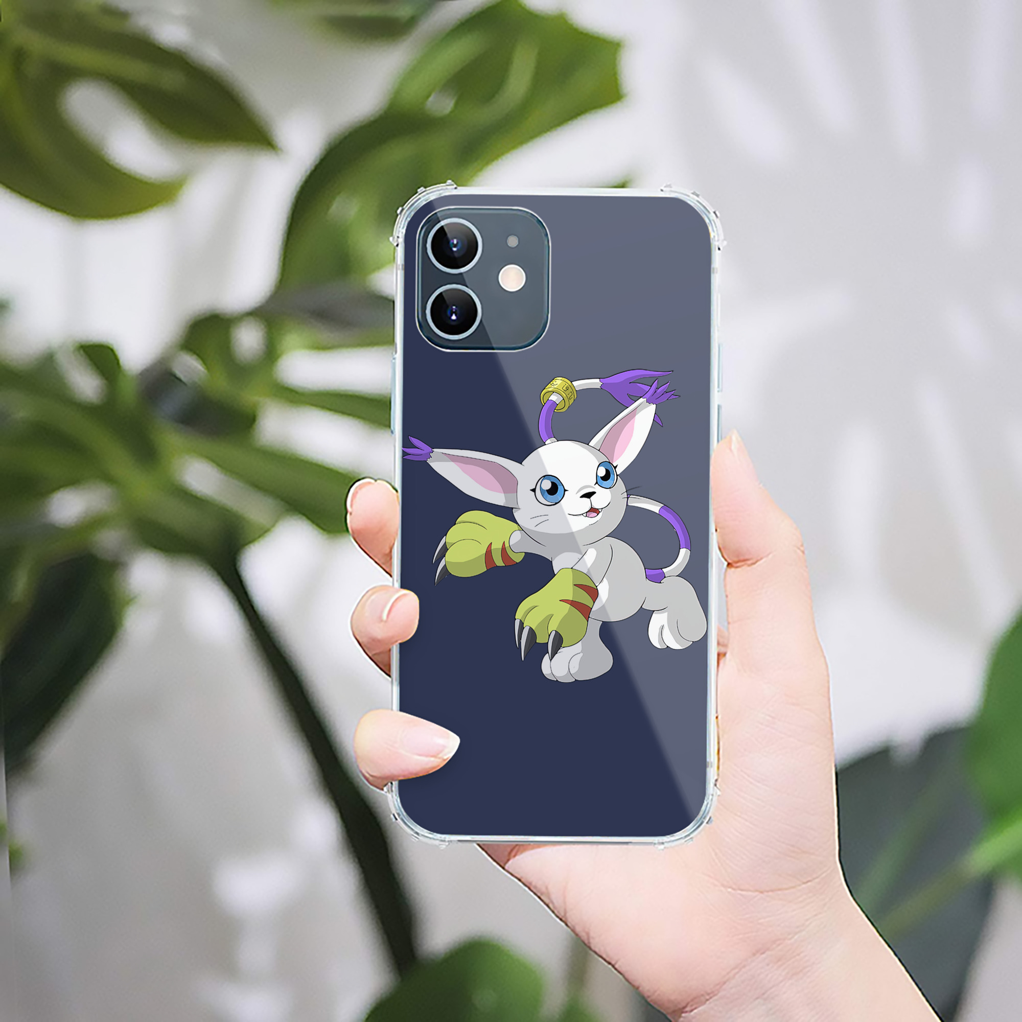 （画像用） Digimon デジタルモンスター/デジモン 【iPhone 12シリーズ対応】透明スマホケース（クリアソフトケース）